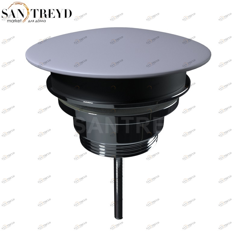 923389 Донный клапан клик-клак всегда открытый с накладкой из керамики 1”1/4 Kerasan 