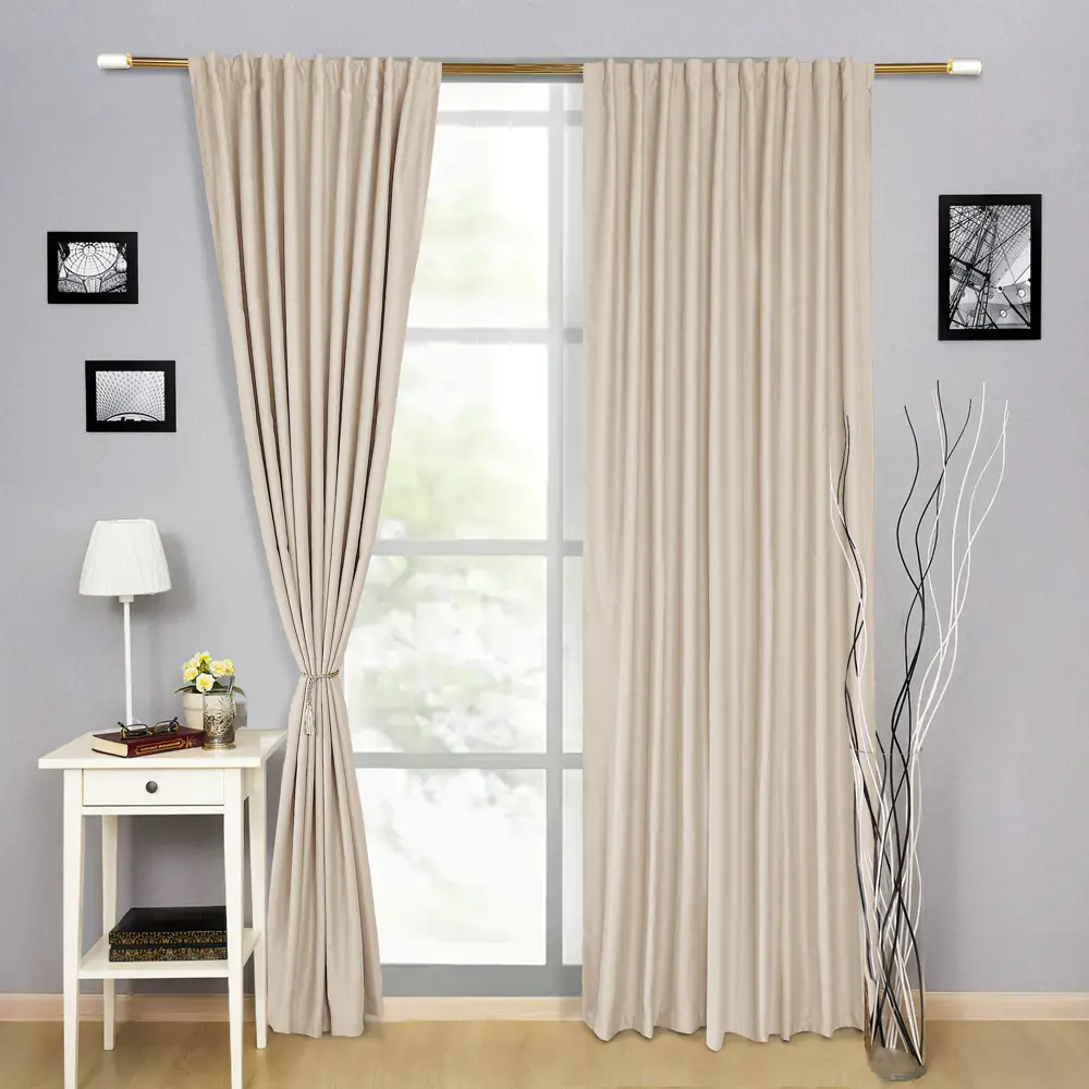 Santreyd Blackout — светонепроницаемая ткань для штор кремового цвета 89353520 STLM-1417937 - Вид №2