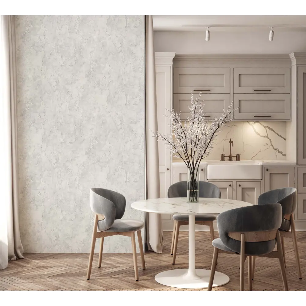 Флизелиновые обои АРТЕКС Орион: серые стены для гармоничного интерьера 89385526 STLM-1422781 - Вид №4