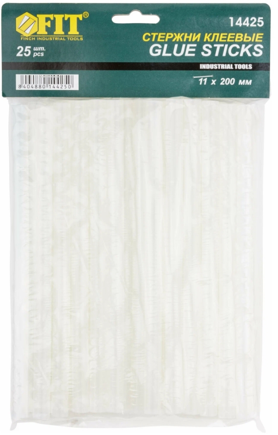 Стержни клеевые FIT 14425 белый 1309902 STDN-0052139
