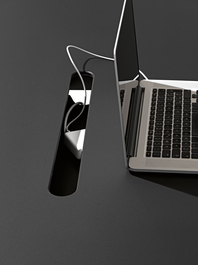 Dalton 615 Стол с каркасом из ясеня и столешницей из цельного ламината HPL. Et al. Dalton - Вид №5