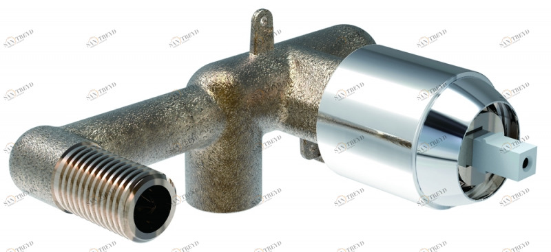 Тело для встраиваемого смесителя  D968C-ENG bravat 