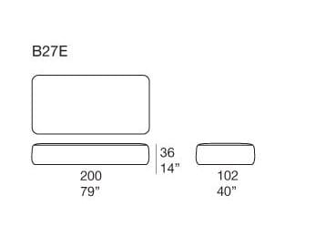Ткань сад шезлонг Paola Lenti ARCH-00127763 - Вид №2
