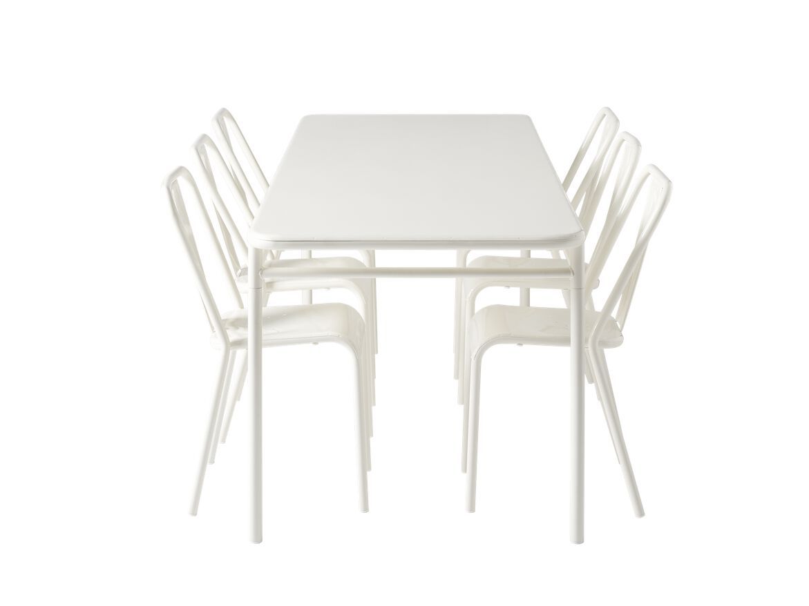 Стальной прямоугольный обеденный стол Tolix T37 ARCH-00122882 - Вид №2