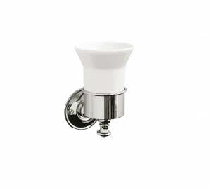 Gentry Home Настенный керамический подстаканник Kent Никель GH102783