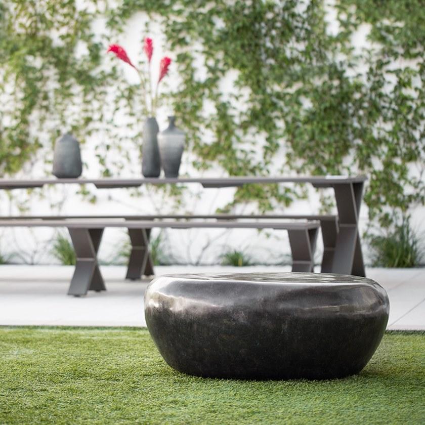 JANUS et Cie Круглый садовый стол из бронзы Constantine sun-id-1384725 - Вид №2