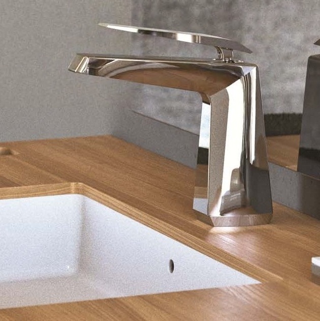 4971 1 O2 Смеситель для раковины низкий цвет хром Mamoli O 2 38137 - Вид №5