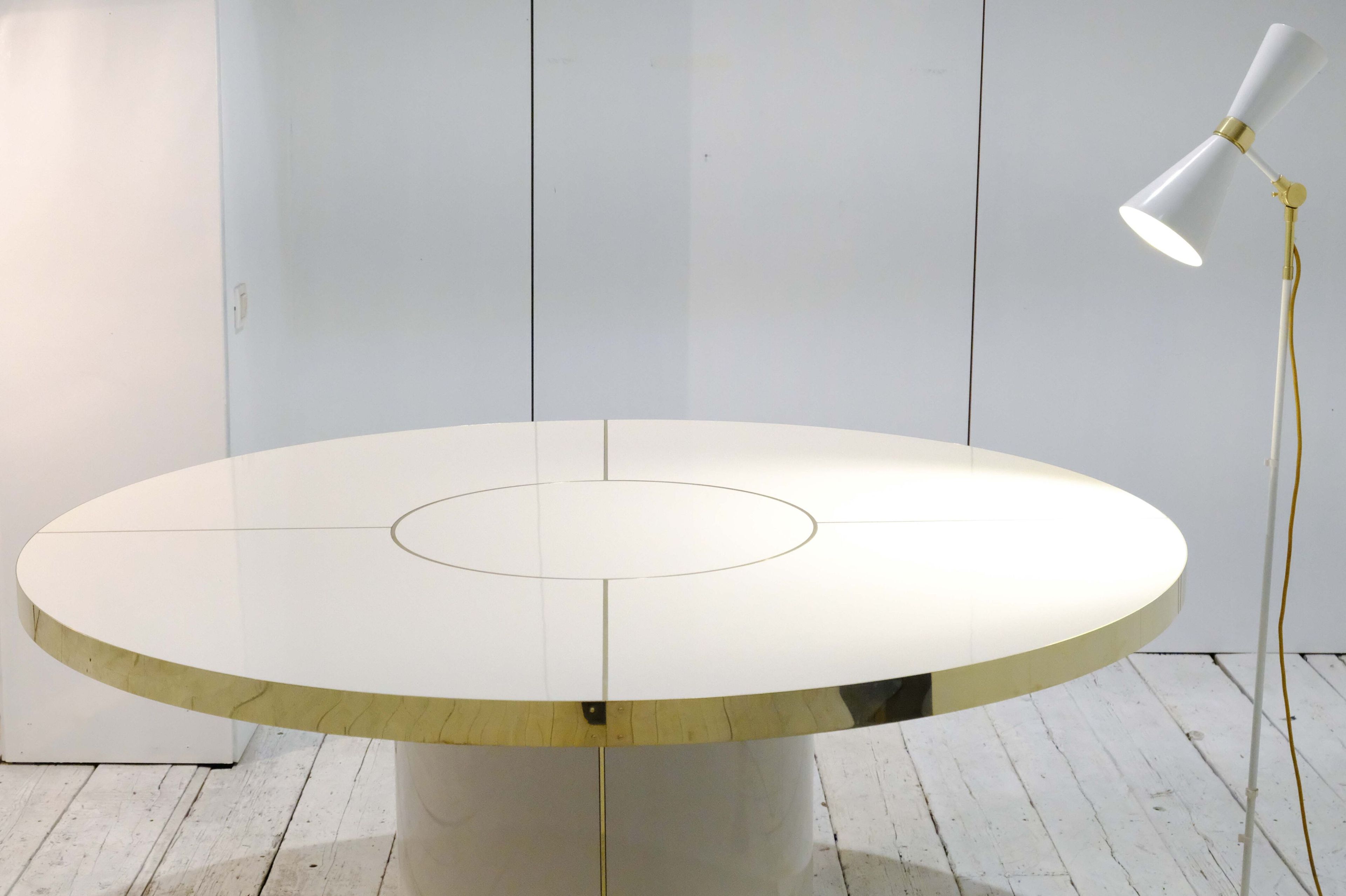 Круглый стол из ламинированного стекла Jover+Valls Antique Boutique-Malibu ARCH-00151815 - Вид №5