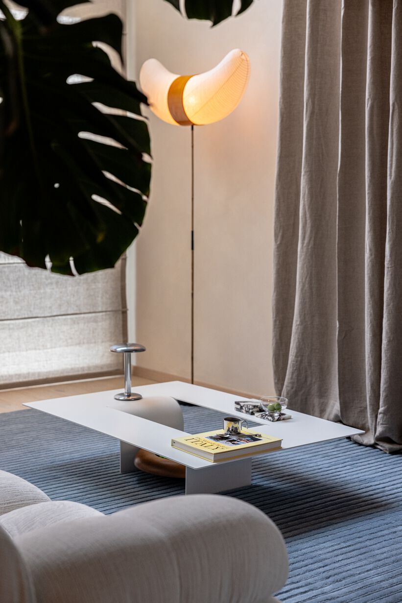 Низкий журнальный столик из листового металла Metallbude CUT ARCH-00111188 - Вид №36