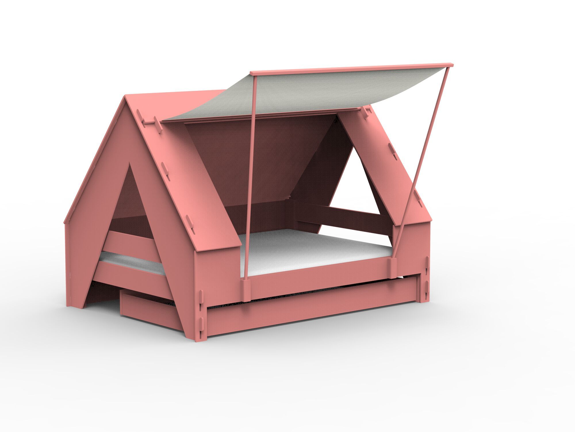 Кровать для занавесок из МДФ Mathy by Bols палатка ARCH-00063792 - Вид №56