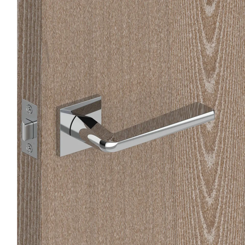 Дверная ручка Armadillo Torso USS без запирания ЦАМ гальваническое покрытие цвет хром STLM-2209629 - Вид №3