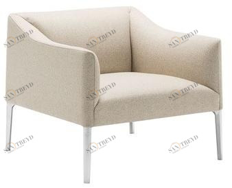 Andreu World Кресло из ткани с подлокотниками Couvé Bu1277