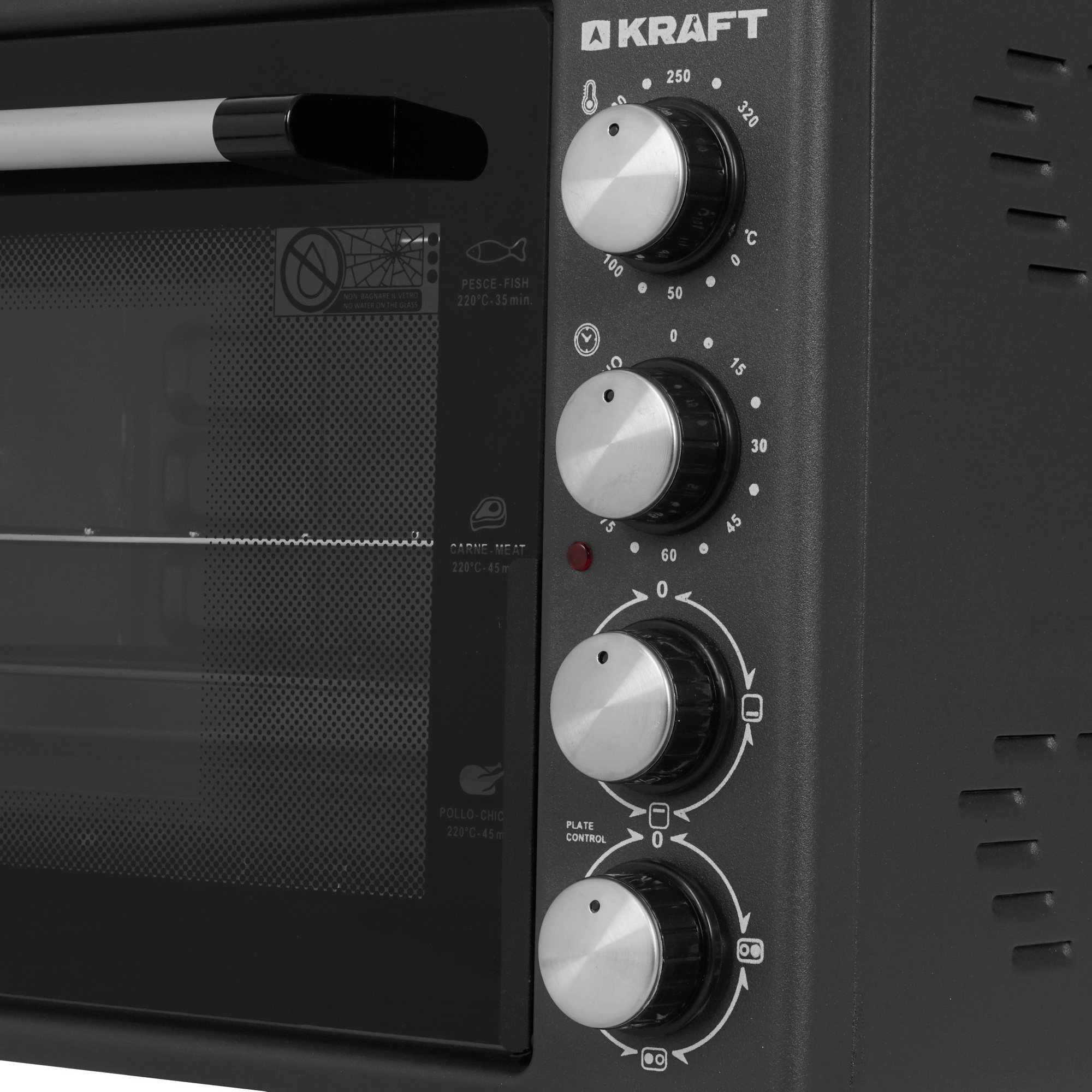 5347097 Мини-печь Kraft KF-MOHP 3800 DGR серый STDN-0128544 - Вид №3