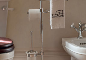 Gentry Home Trevor Вешалка для полотенец отдельно стоящая Unique Никель GH102245 - Вид №1