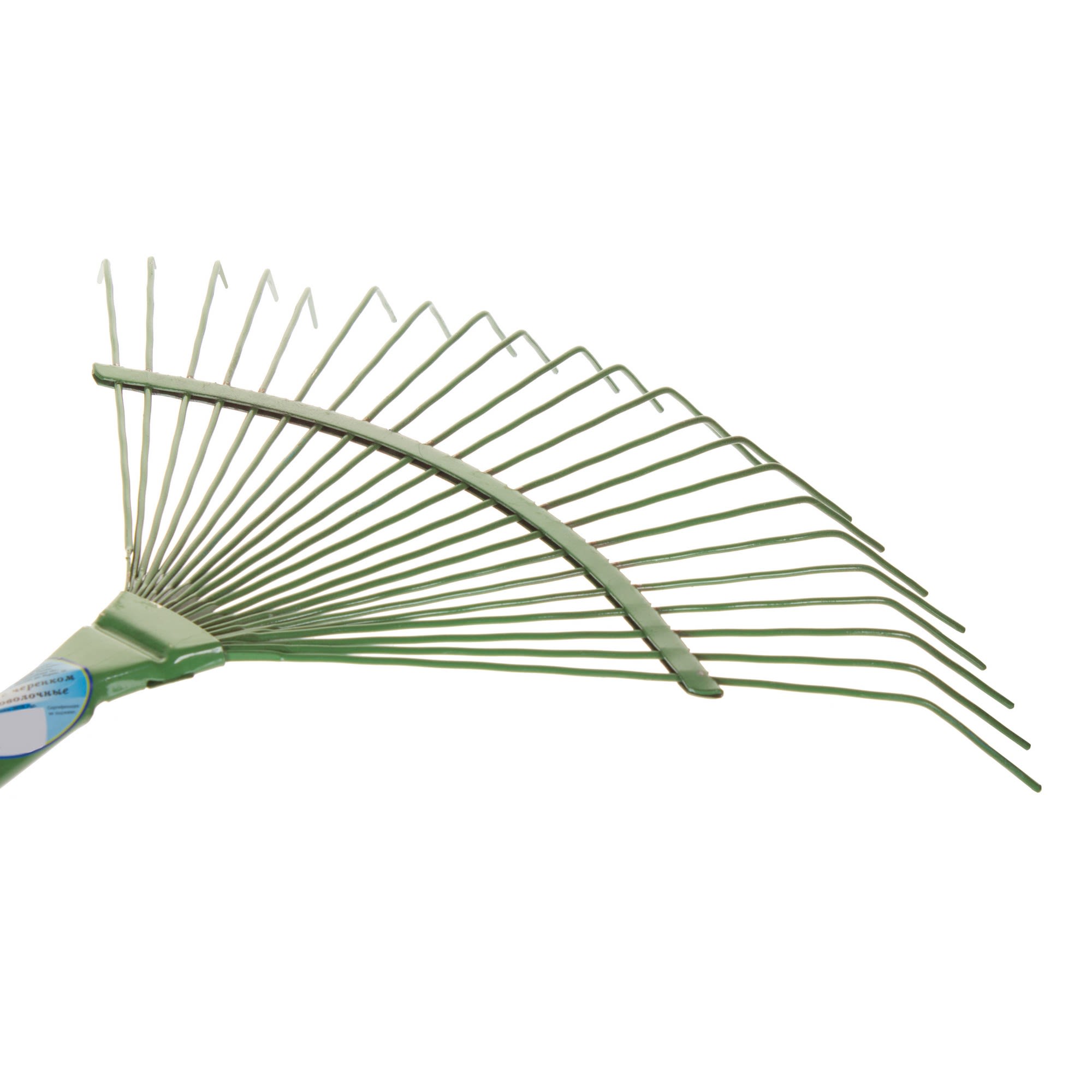 11082208 Грабли веерные 22 зуба 46 см сталь с черенком Santreyd  - Вид №2