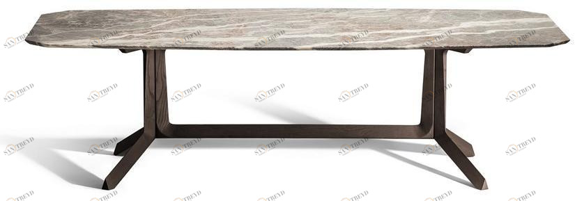 Poltrona Frau Прямоугольный мраморный стол для гостиной La collezione - tavoli e sedie sun-id-1365771