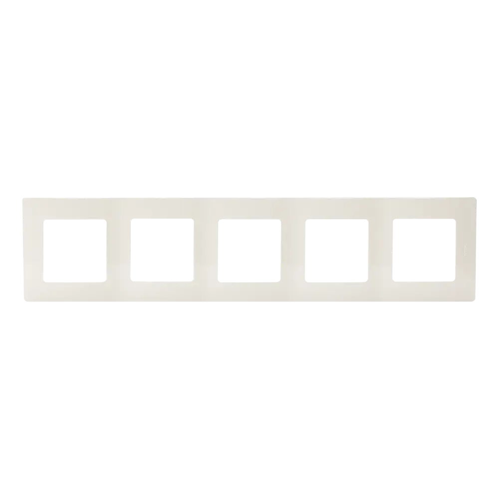 Рамка Legrand Etika на 5 постов в цвете слоновая кость 17356556 STLM-0007992
