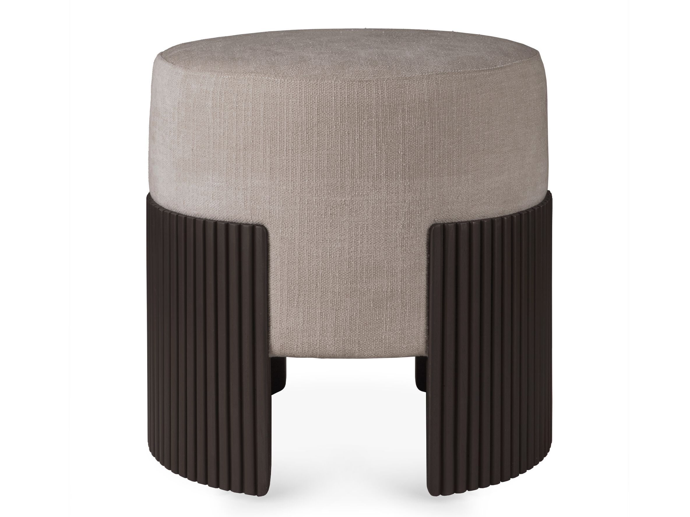 Круглый пуф из ткани Ethnicraft Roller Max ARCH-00027731