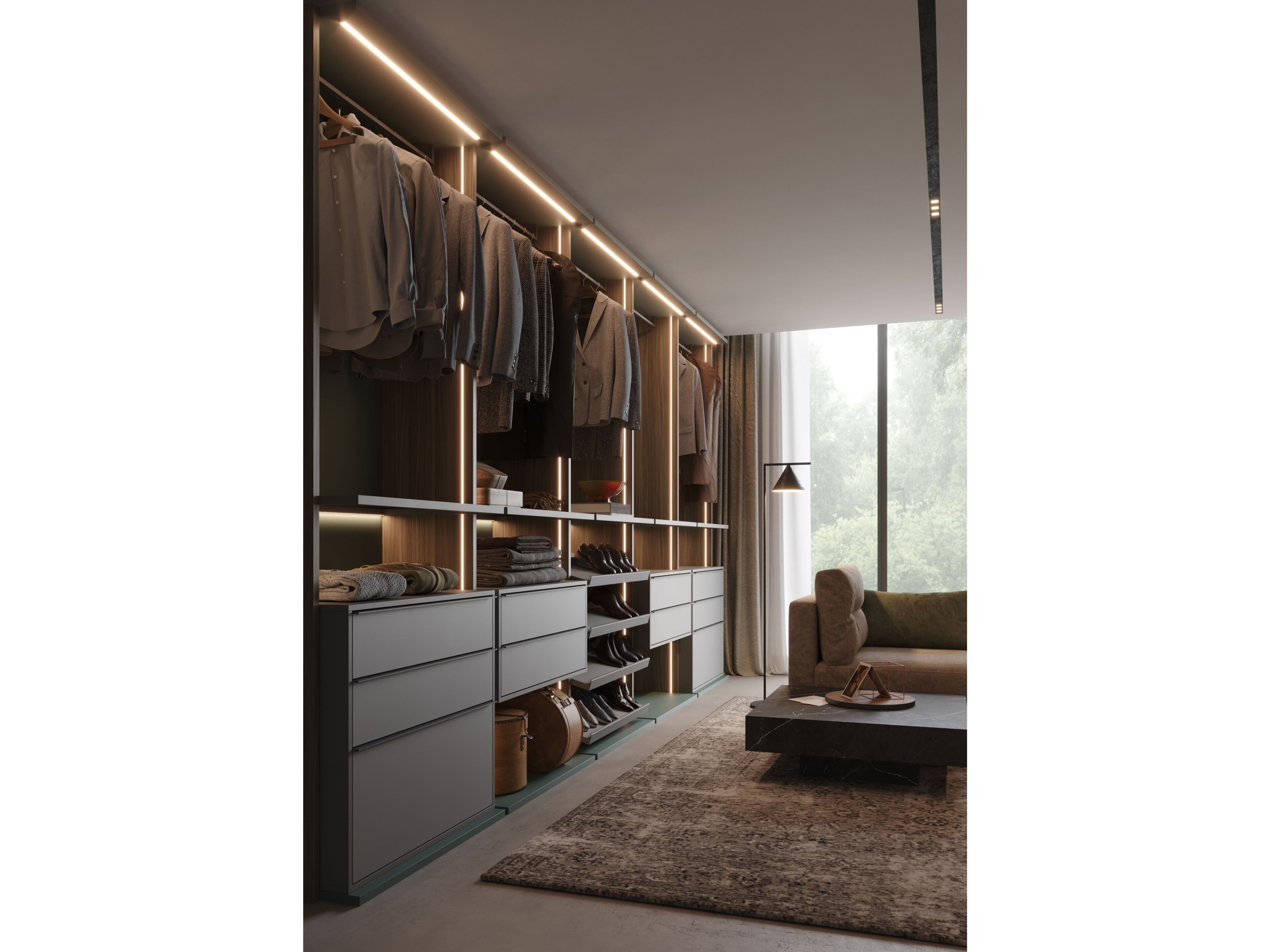 Шкаф-купе с половинным плечом Giessegi богини красоты ARCH-00118525 - Вид №1