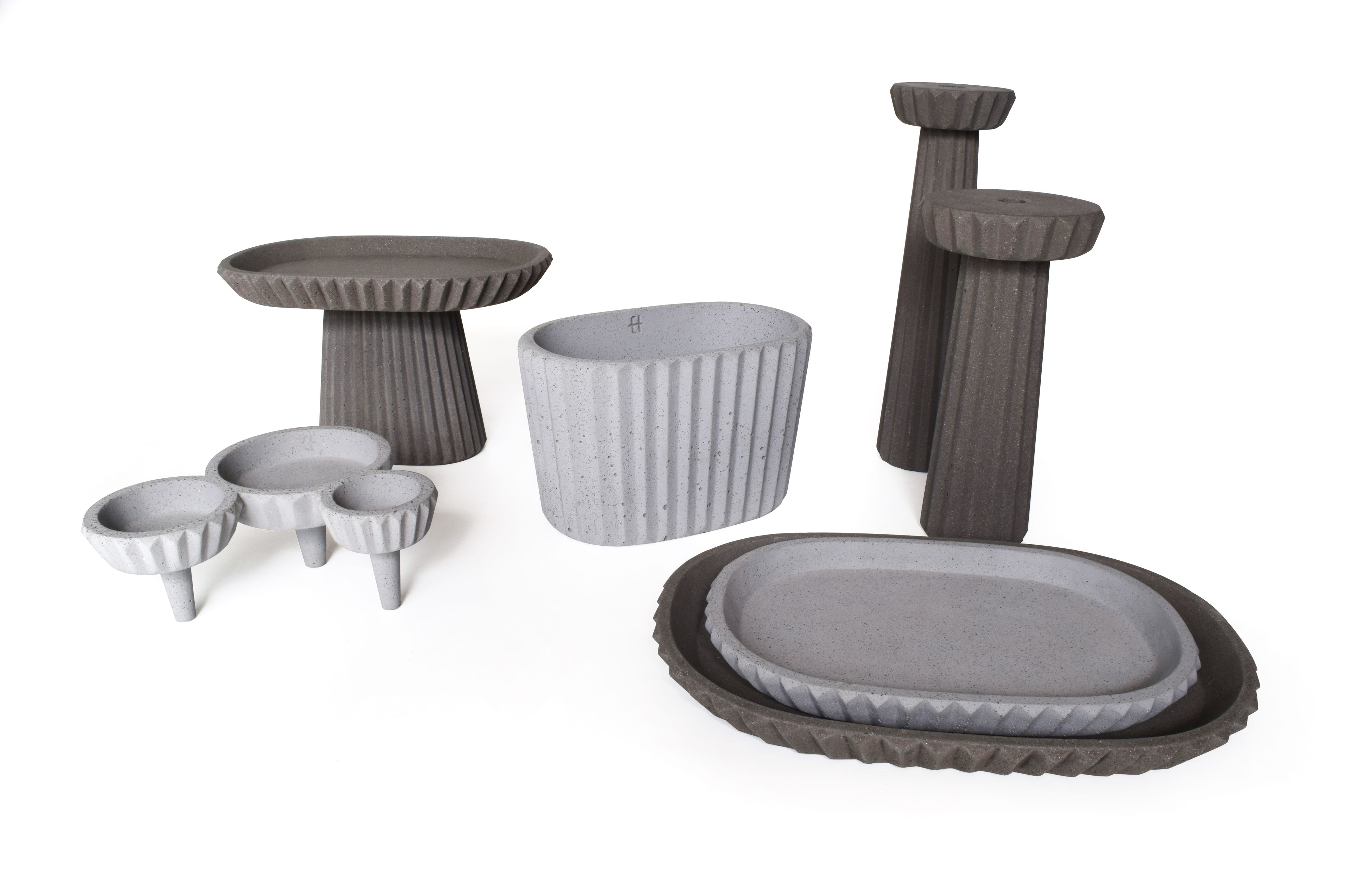 Бетонный держатель для фруктов URBI et ORBI Siman ARCH-00100855 - Вид №2