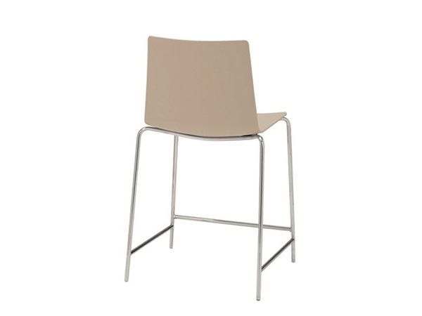 Высокий стул с подставкой для ног со спинкой Andreu World Flex High Back ARCH-00027910 - Вид №6