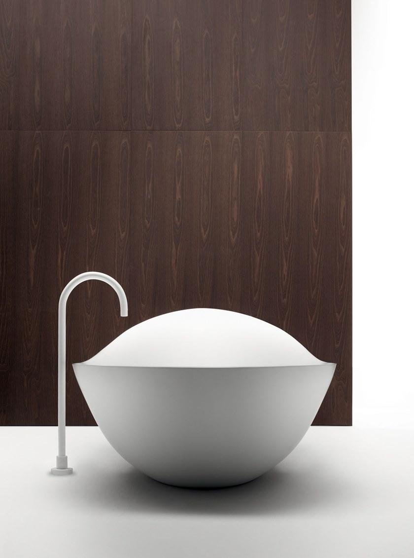 FALPER Отдельностоящая овальная ванна из cristalplant® sun-id-1417186 - Вид №2