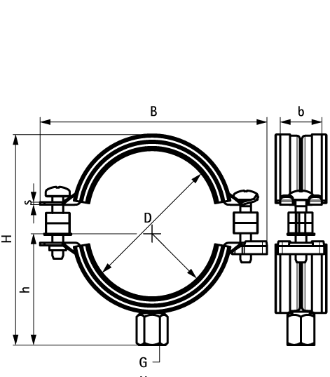 3188075 Bifix® 5000 G2 (BUP1000) для пластмассовых труб walraven  - Вид №1