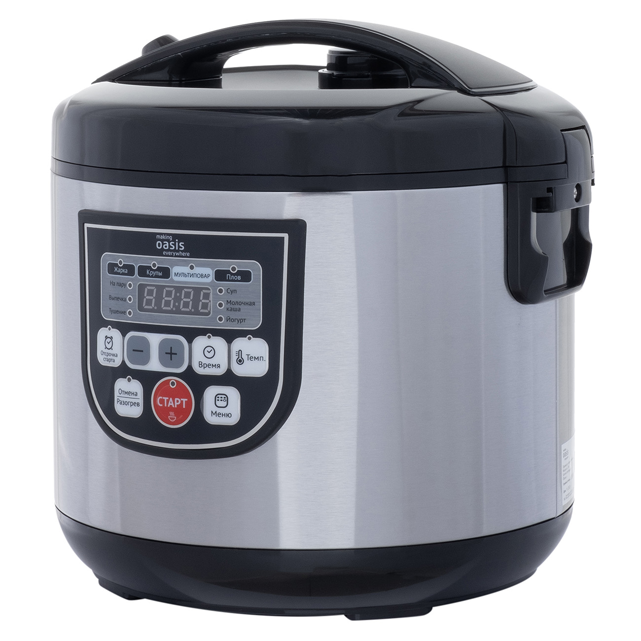 9146051 Мультиварка Oasis MC-12P серебристый STDN-0129372 - Вид №1