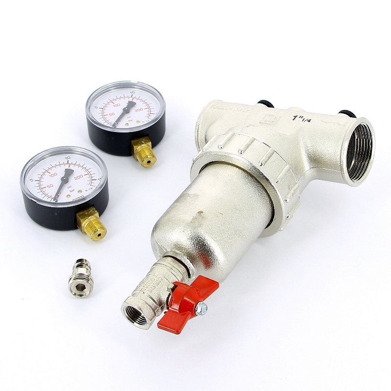 Фильтр промывной с двумя маноментрами ITAP 1"1/4 189114 - Вид №2