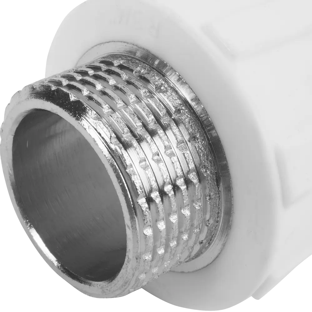 Комбинированная муфта ПОЛИТЭК 20 мм x 3/4 дюйма для соединения труб 13564542 STLM-0003358 - Вид №1