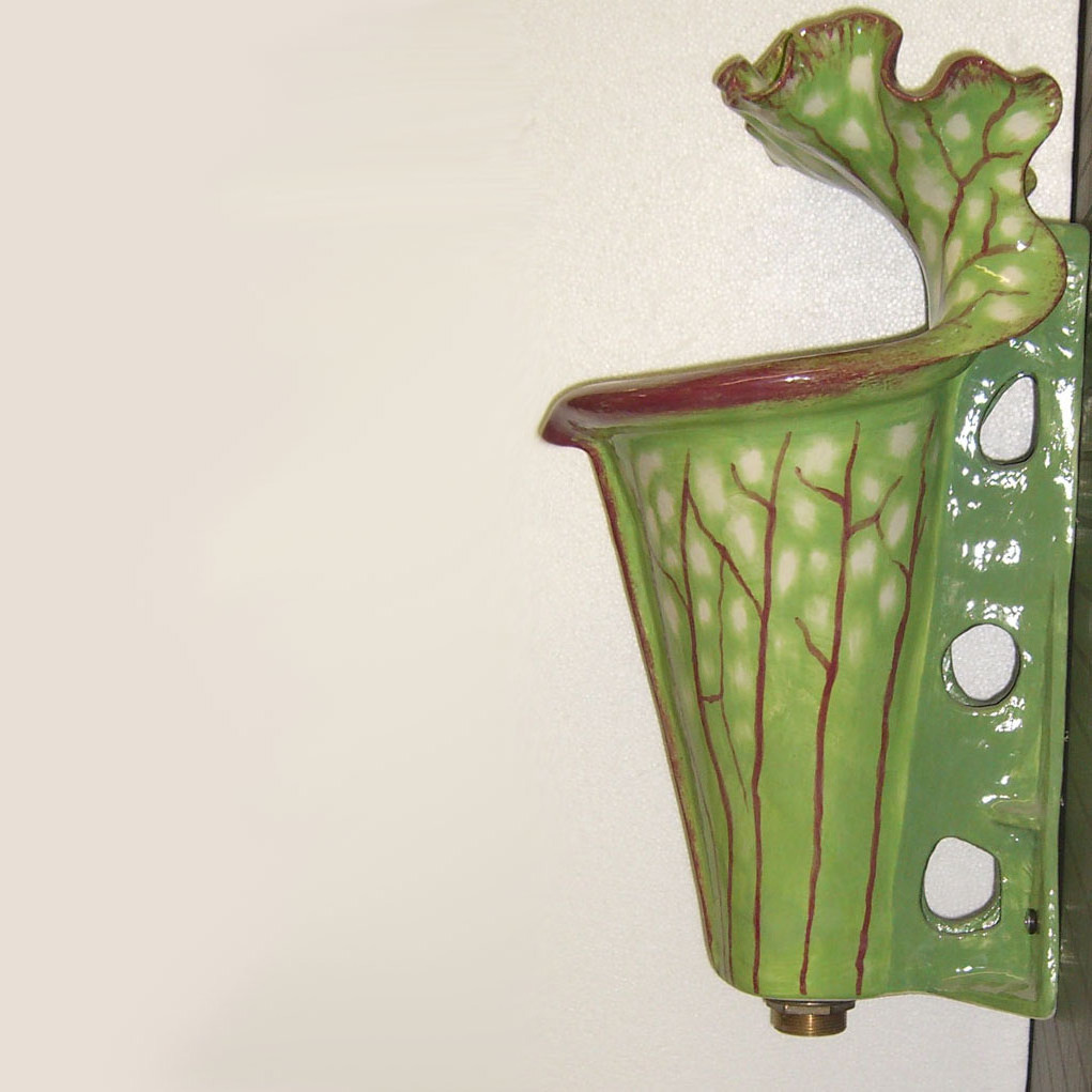 48671 Настенный писсуар, уринал с мушкой Clark Made Urinal - Вид №1