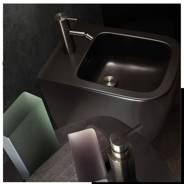 S592T1R1V0.100 Биде напольное A. e T. Italia QUO Белый глянцевый AeT ITALIA - Вид №4