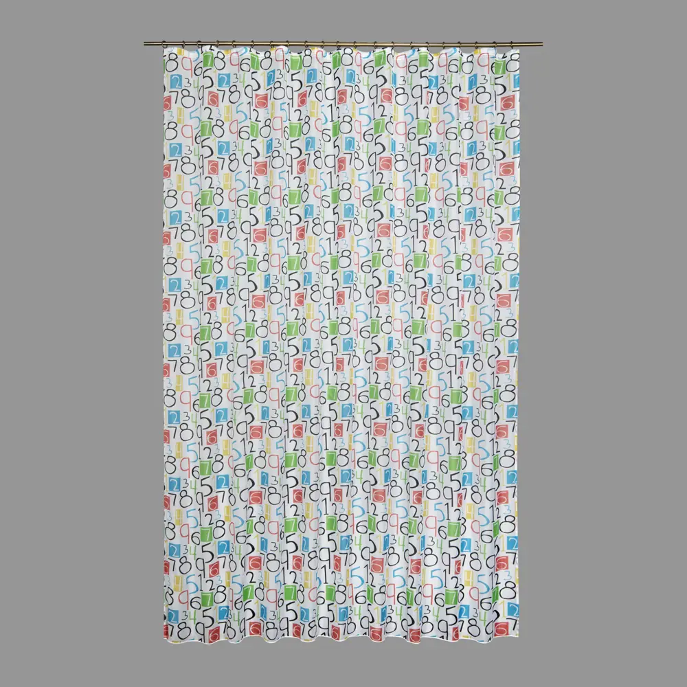 Тюль на ленте «Буквы», 250x280 см, буквы, цвет белый 82433363 STLM-2010123 GARDEN  - Вид №1