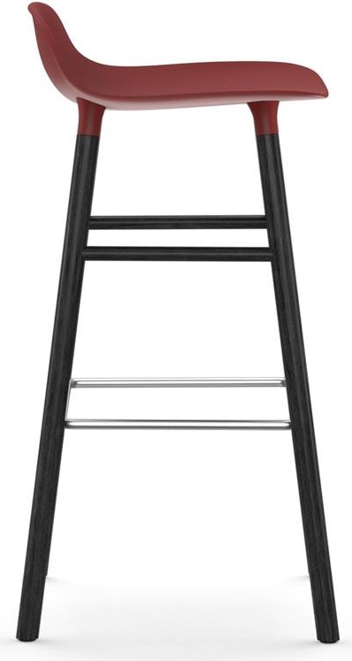 603223 Барный стул 75 cm Black Red Normann Copenhagen Form - Вид №2
