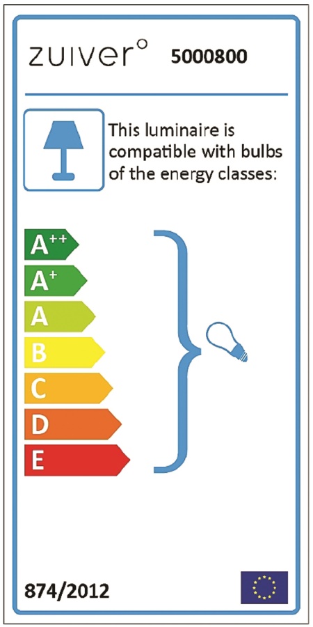 Лампа напольная Tripod, серая Zuiver 5000800 - Вид №10