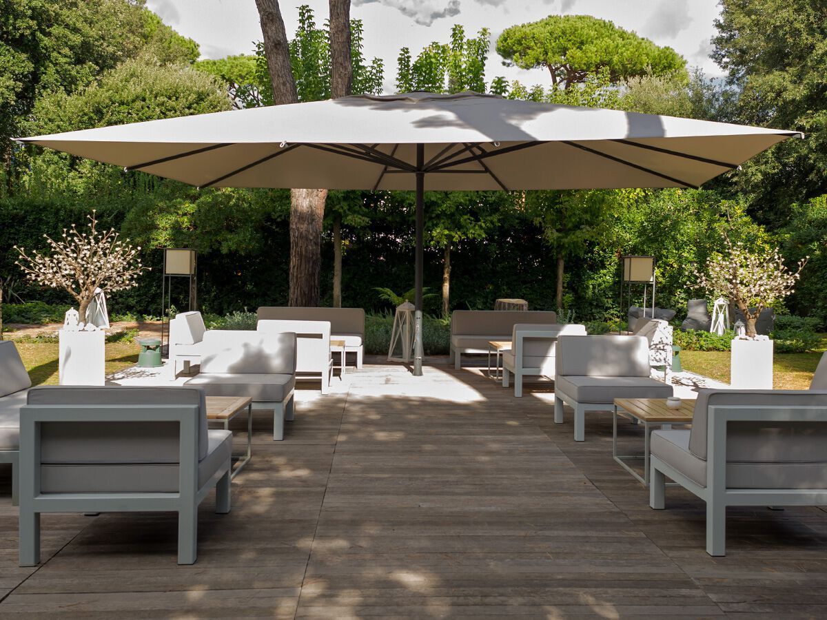 Зонт с телескопическим центральным полюсом Ombrellificio Poggesi MAGNUM ARCH-00058265 - Вид №9