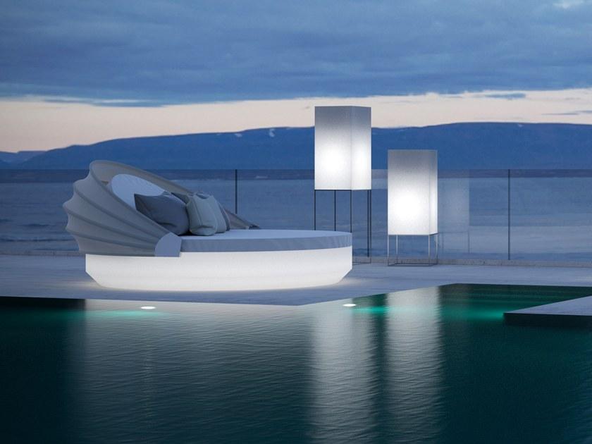 VONDOM Круглая грядка с зонтиком Vela sun-id-1448320 - Вид №1