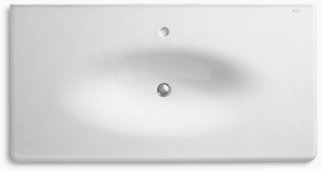 K-3052-1-FD Накладная раковина на столешницу  прямоугольная Kohler  - Вид №2