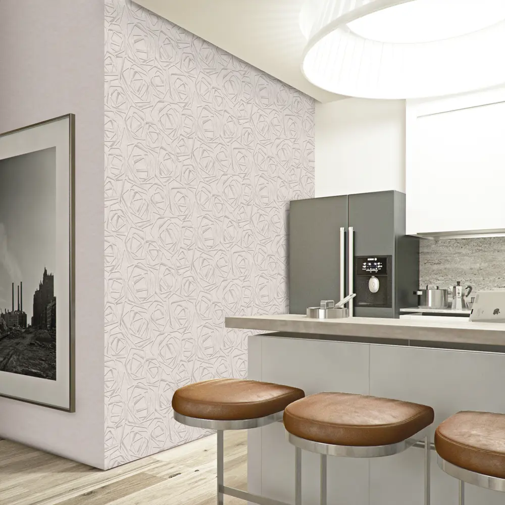 Обои флизелиновые Erismann Elegance бежевые 1.06 м 4537-2 82136443 STLM-2106363 - Вид №2