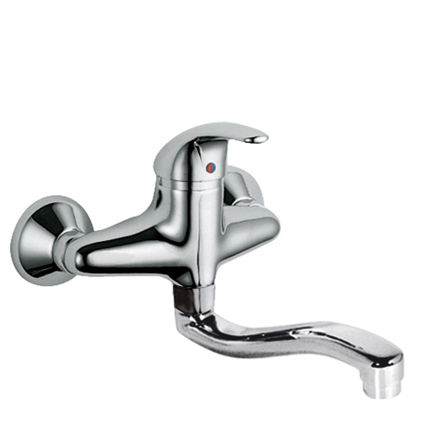 Кухонный настенный смеситель с одной ручкой для кухни-172318 TRES Kitchen