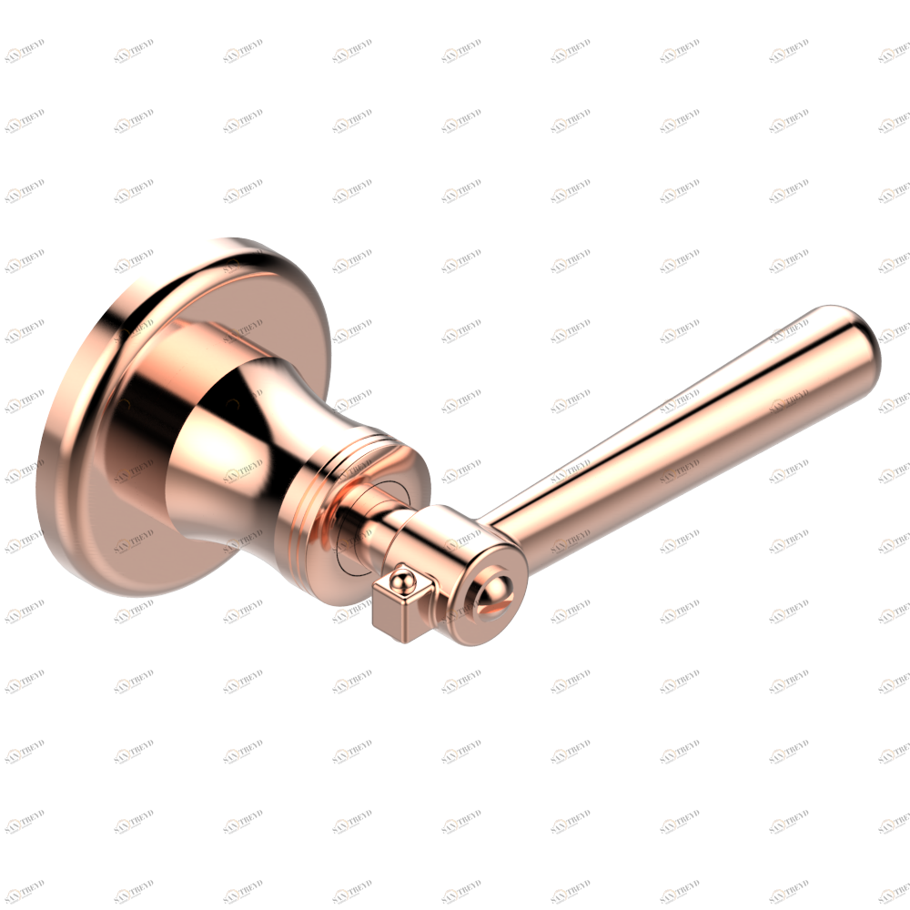 G7B-30B Маховик для встраиваемого в стену вентиля Thg-paris Beaubourg с рукоятками Розовое золото G7B 30B CAT.F