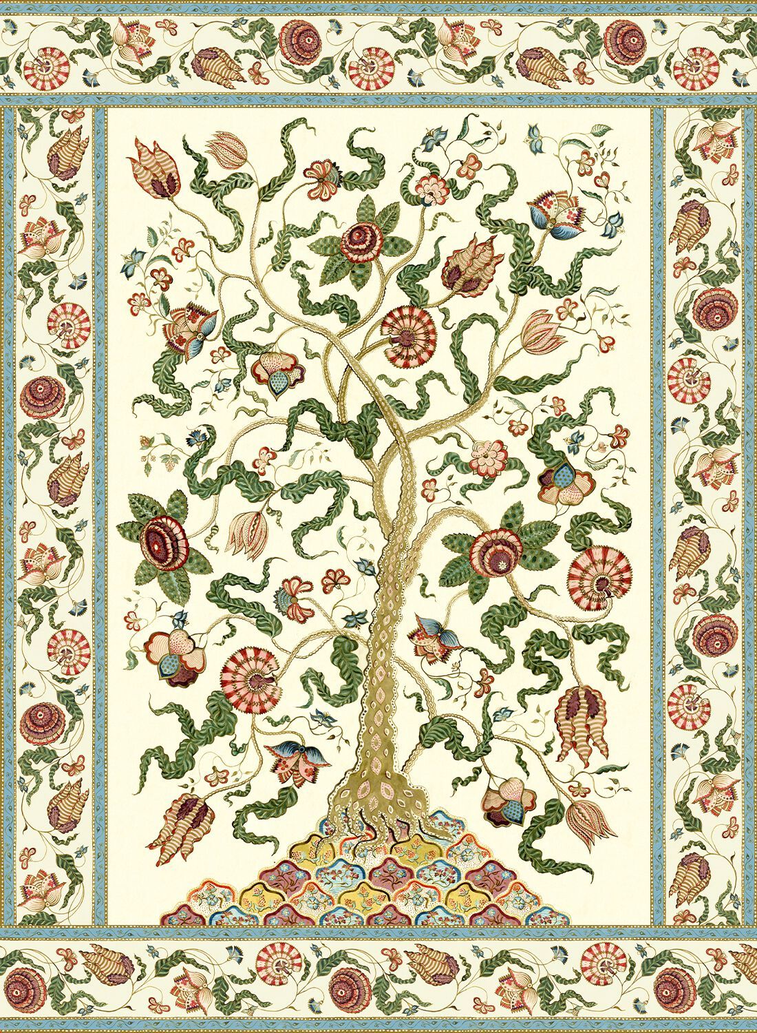 Обои с цветочными мотивами Ressource Антуанетта Пуассон ARCH-00083080 - Вид №4