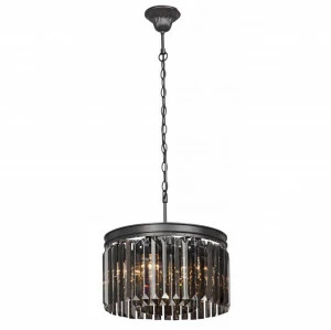 Люстра подвесная черная Vitaluce V5182-1/6 VITALUCE ДИЗАЙНЕРСКИЕ 00-3887884 Черный