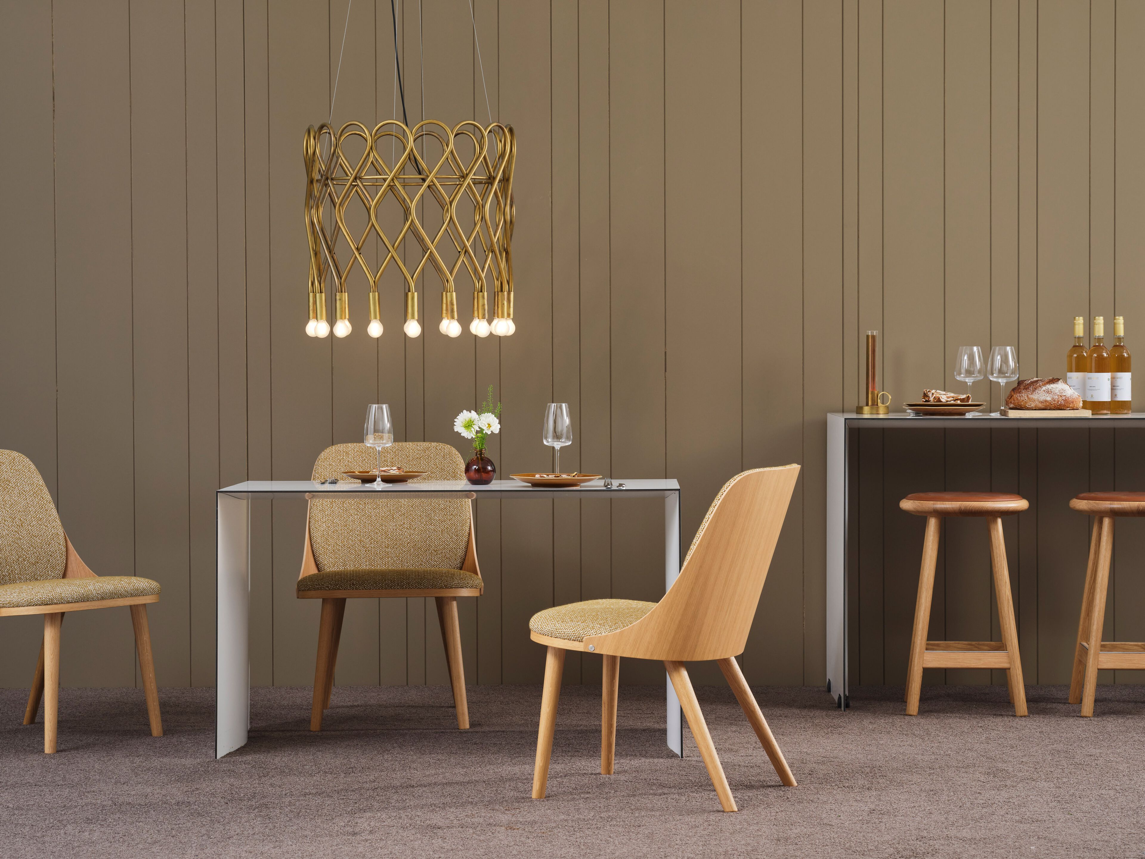 Высокий стол для контракта Karl Andersson тонкий ARCH-00151754 - Вид №3