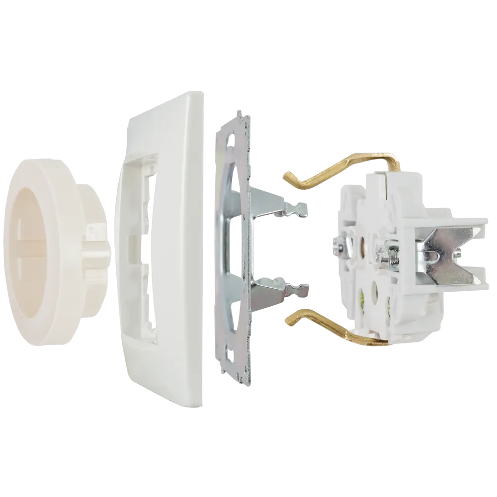 82126982 Розетка встраиваемая Onekey Florence с заземлением, цвет бежевый STLM-0019867 ONEKEYELECTRO - Вид №5