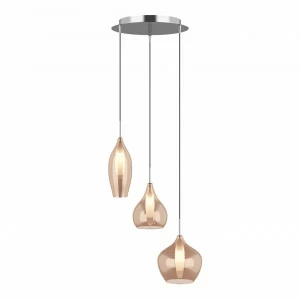 Подвесная люстра Lightstar Pentola 803053 LIGHTSTAR ДИЗАЙНЕРСКИЕ, PENTOLA 056299 Оранжевый