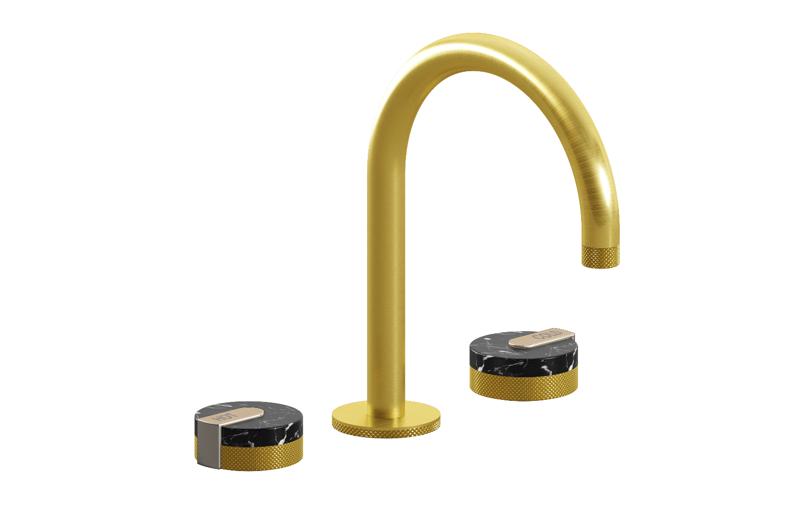 E-11512-R2MB-L1BNi-BB Смеситель для умывальника на 3 отвертия GRAFF MOD+