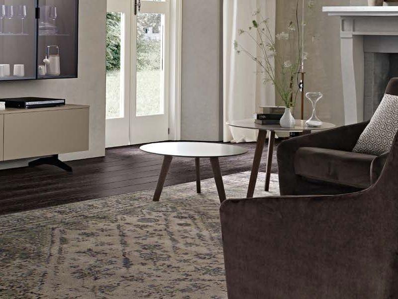 JESSE Круглый журнальный столик из мдф для гостиной sun-id-1505745 - Вид №2