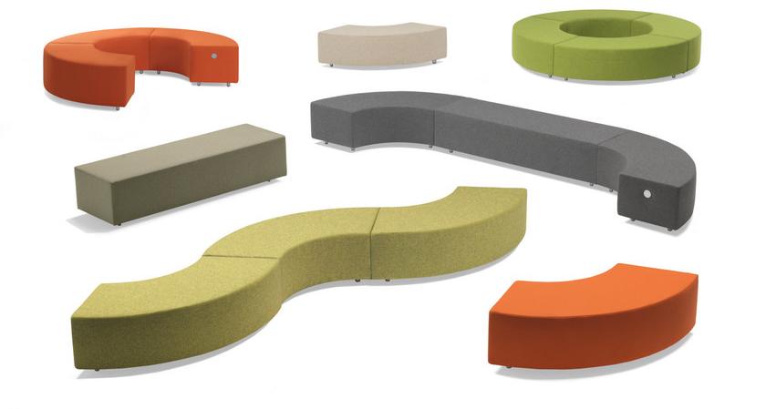 NEWTOM by Ultom Модульная скамья с мягкой подкладкой sun-id-1420246 - Вид №2