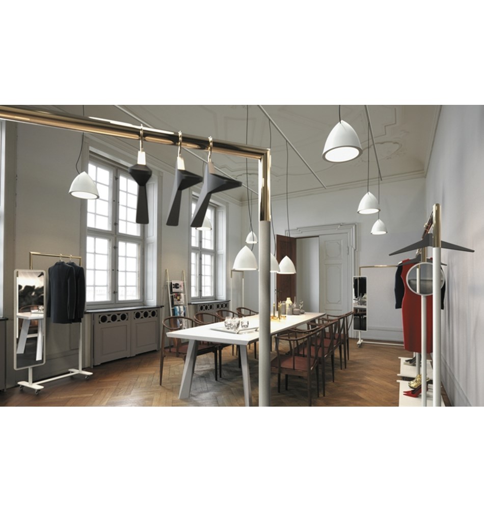 FROST Зеркало 6007 ф / Букто » белое Пластик Белый U6007-W  - Вид №4